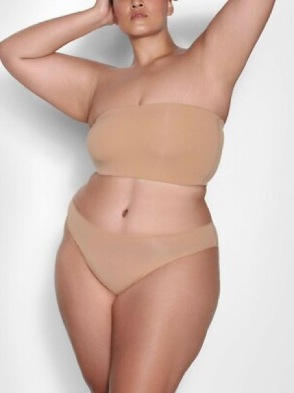 SKIMS FITS EVERYBODY BANDEAU LIMITED EDITION: OCHRE SMALL